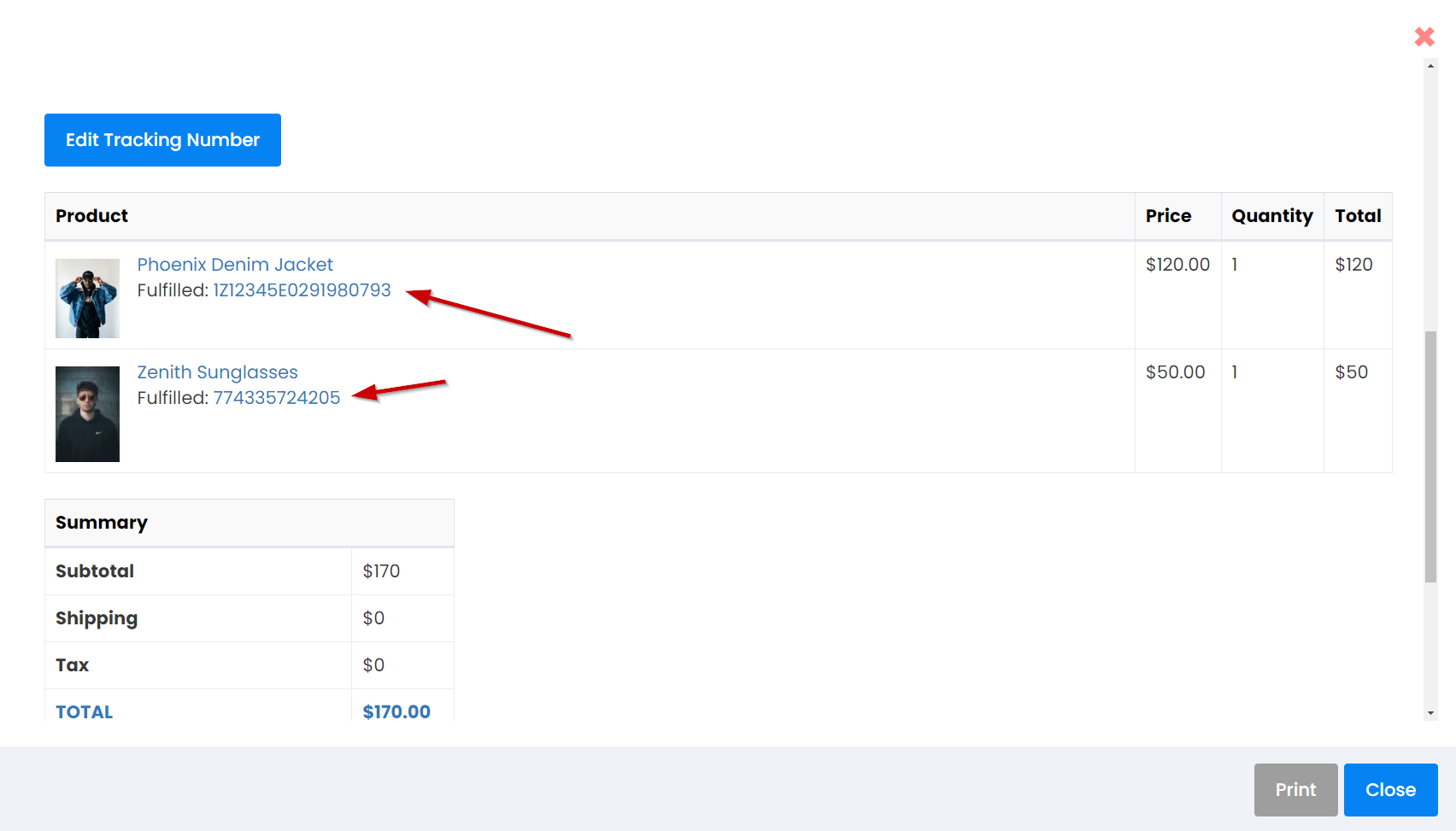 Streamlined Product Tracking