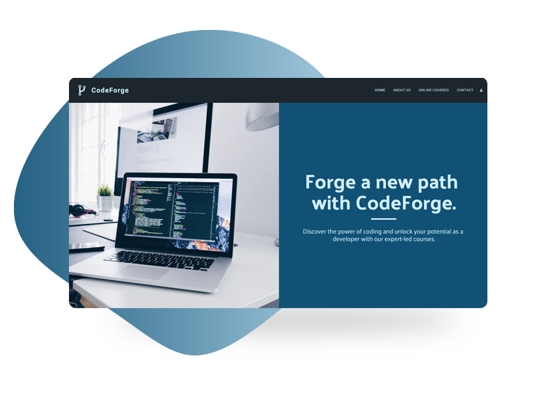 Online Course Builder Online Course Creation SITE123