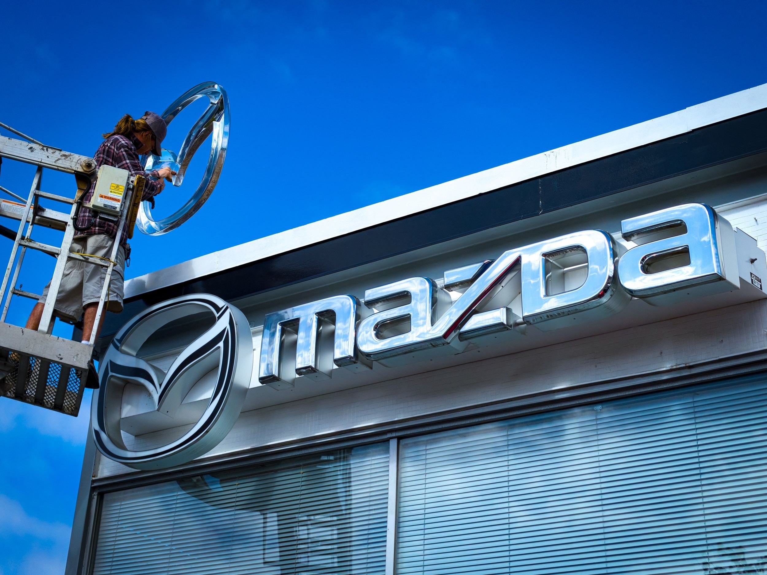 The meaninig of Mazda logo.