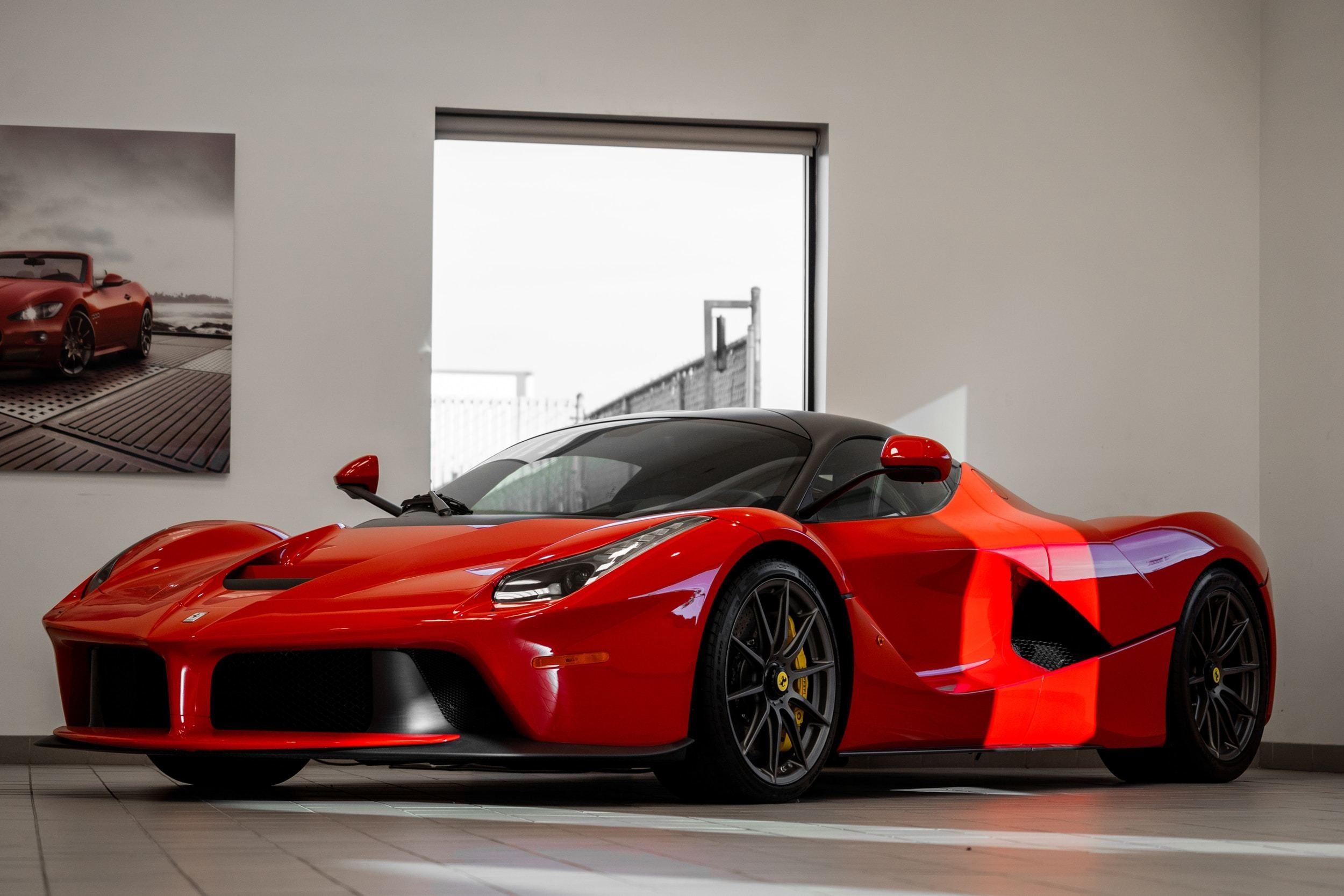Ferrari sports car.