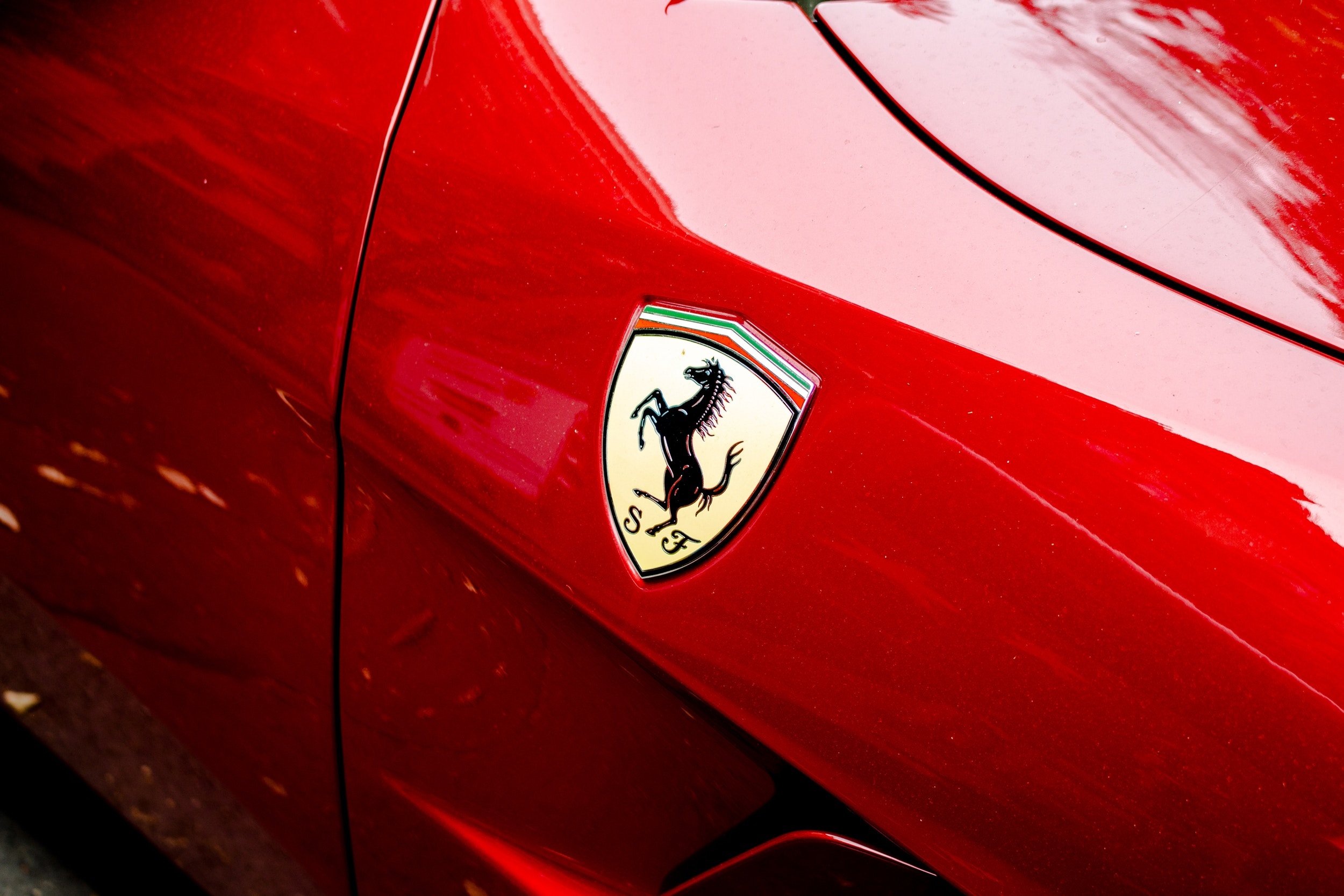 Ferrari Prancing Horse logo.