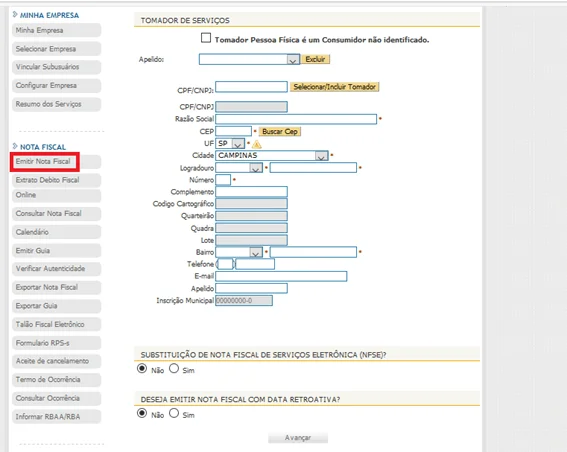 Como emitir uma nota fiscal de serviços em Campinas/SP? - Empreende Aqui Blog