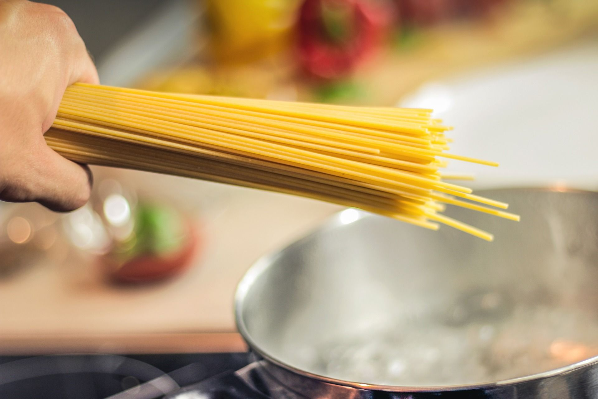 Boiling Spaghetti Noodles