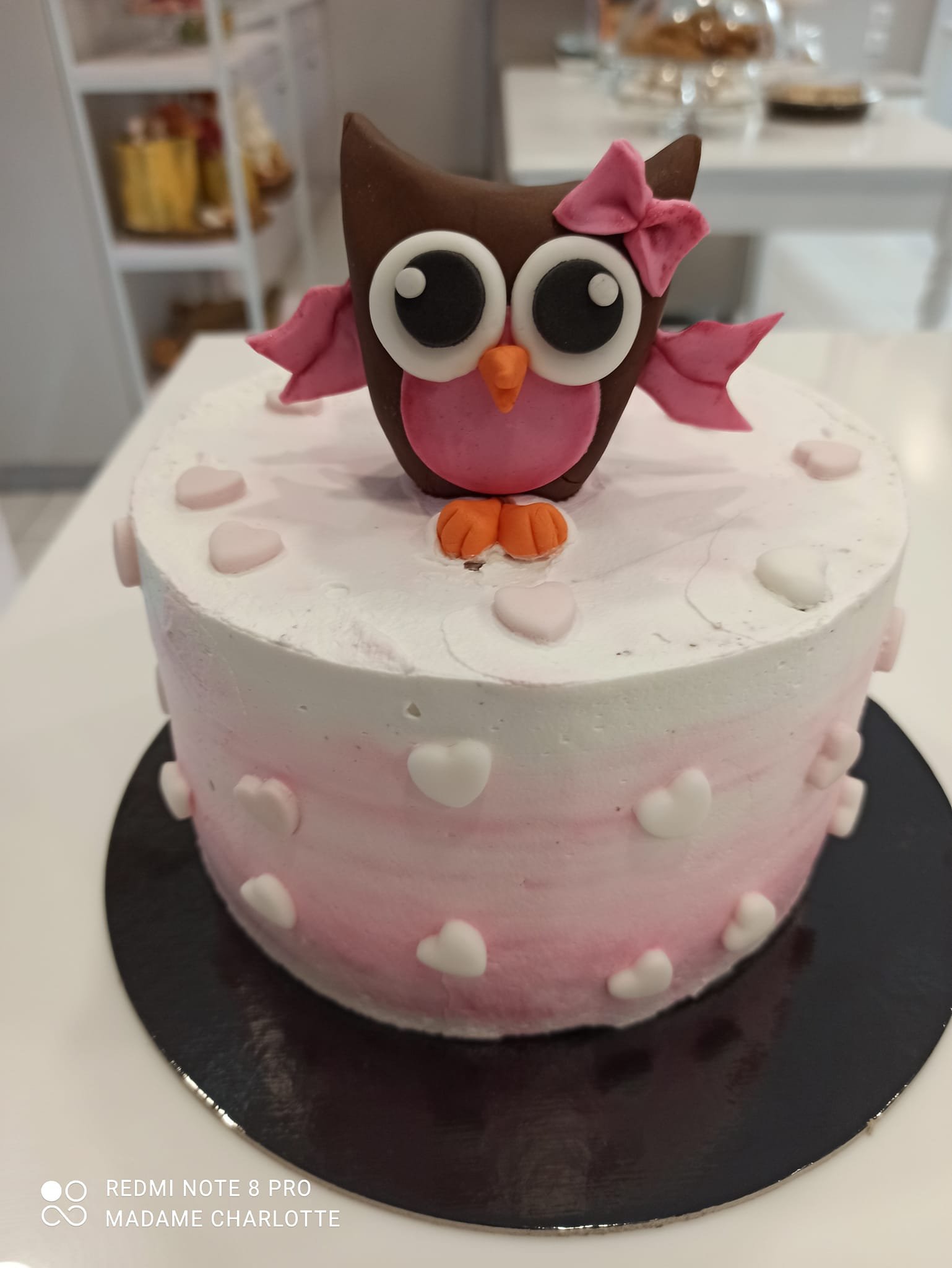 τούρτα χωρίς ζαχαρόπαστα κουκουβάγια owl themed cake, ζαχαροπλαστείο Καλαμάτα madame charlotte, birthday wedding party cakes 2d 3d kalamata