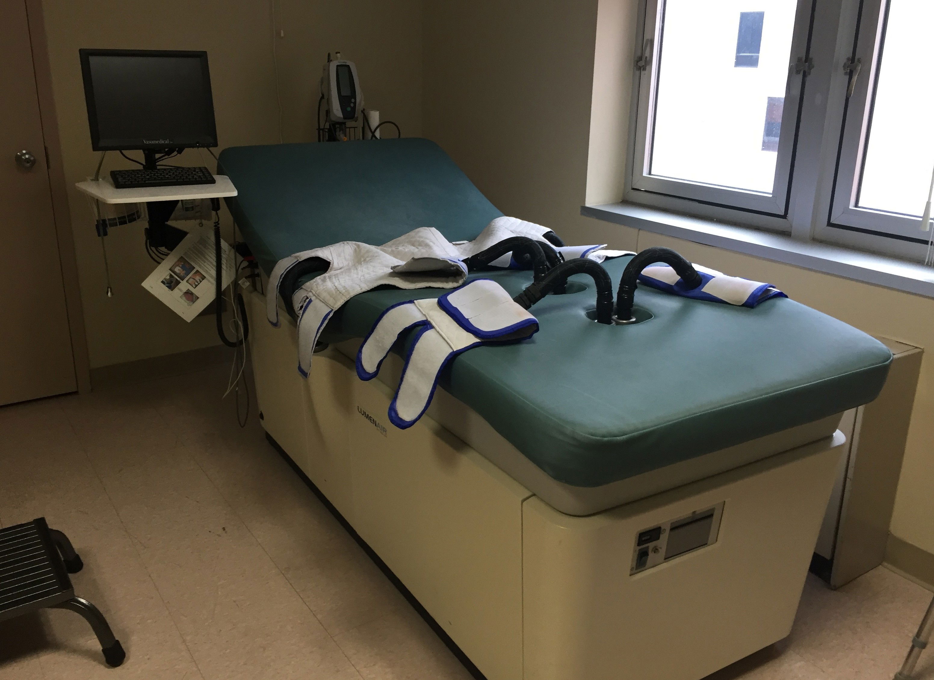 Vasomedical LUMENAIR EECP Therapy System warranty MEDICAL DIAGNOSTIC