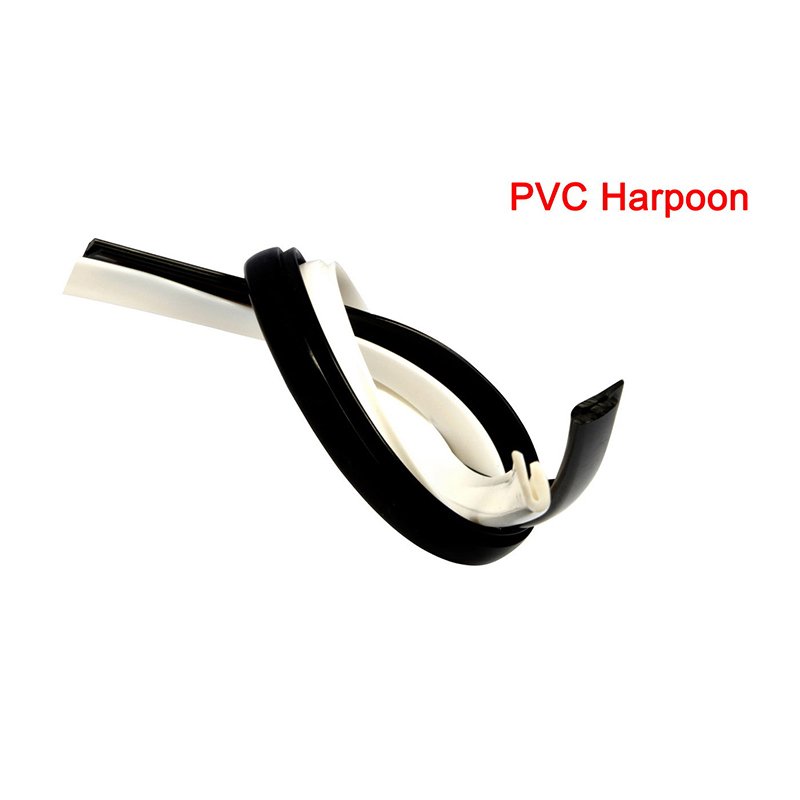 250M per roll plastic buckle strip for pvc stretch ceiling film pvc harpoon