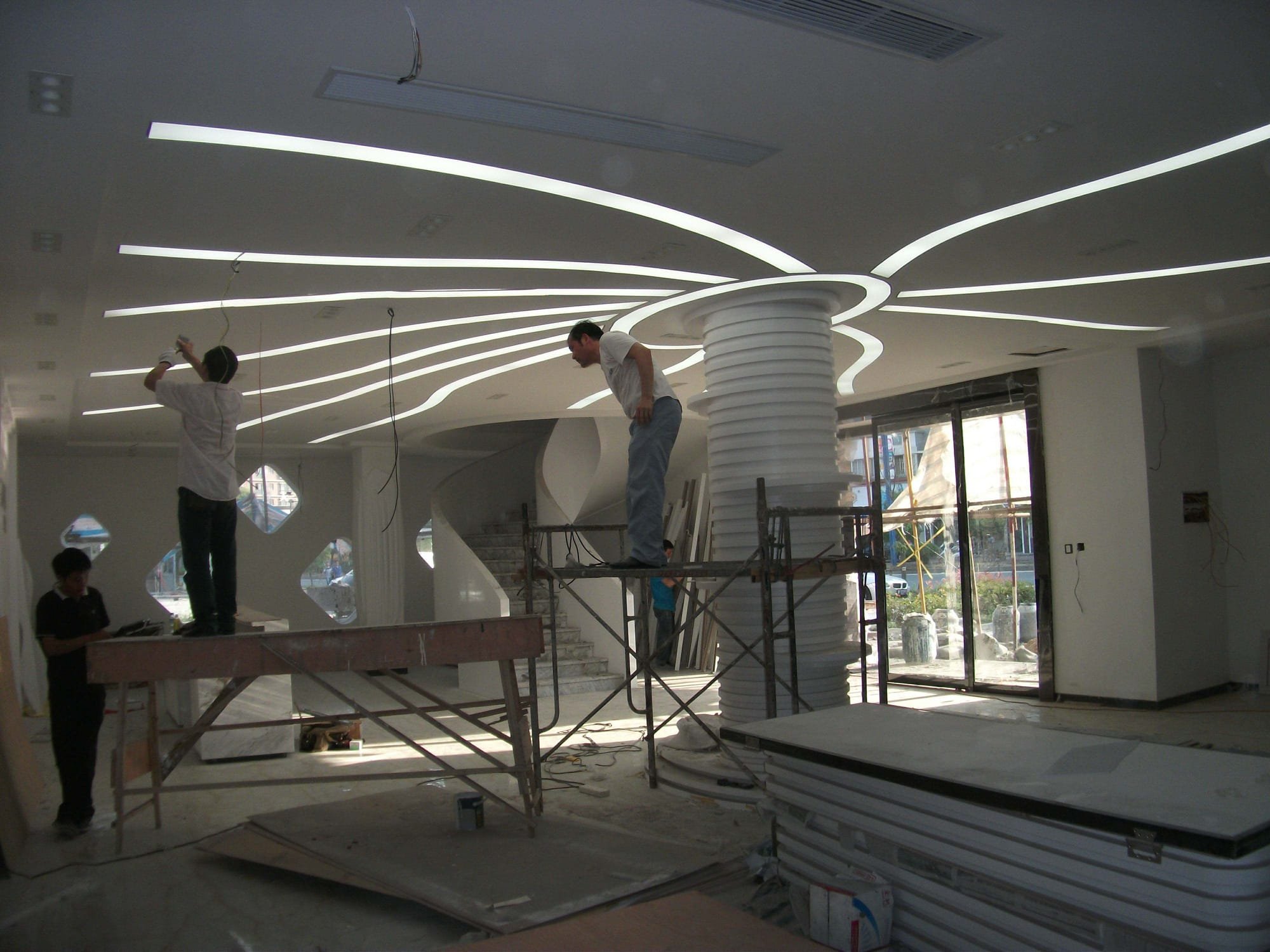 The Excellent performance of uv print pvc stretch ceiling film Foxygen