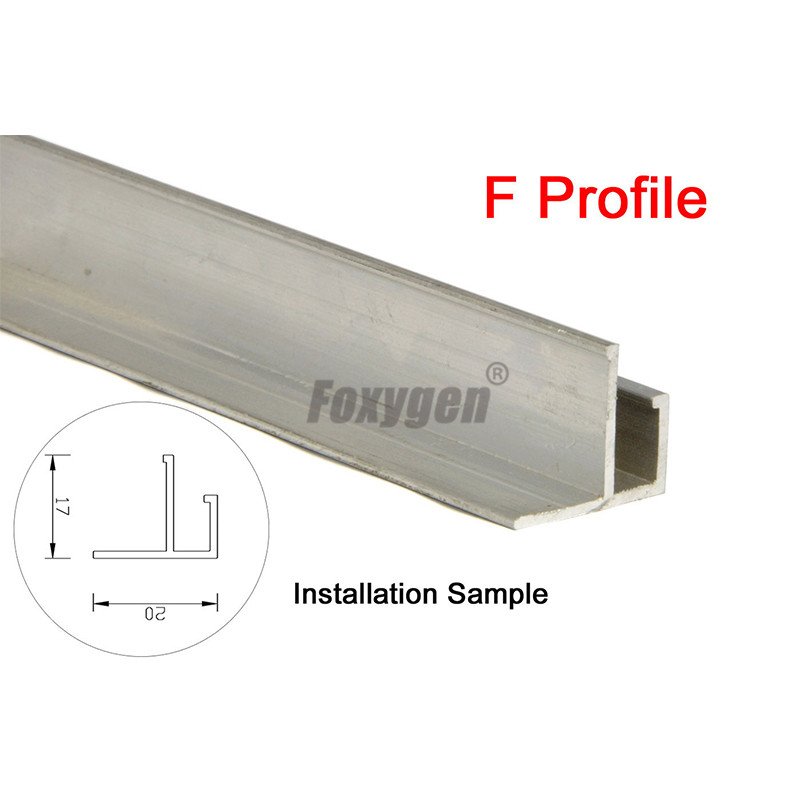 Foxygen stretch ceiling f profile installation accessories
