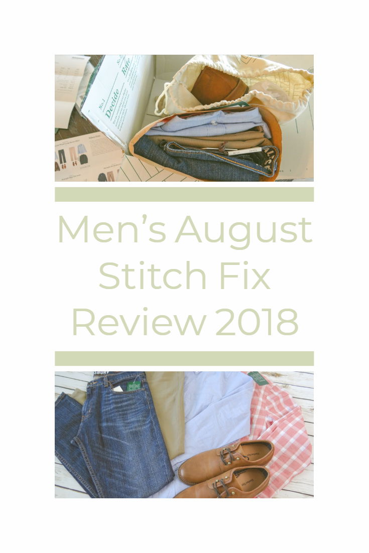 August Men's Stitch Fix Review 2018 - SharingMyInsight