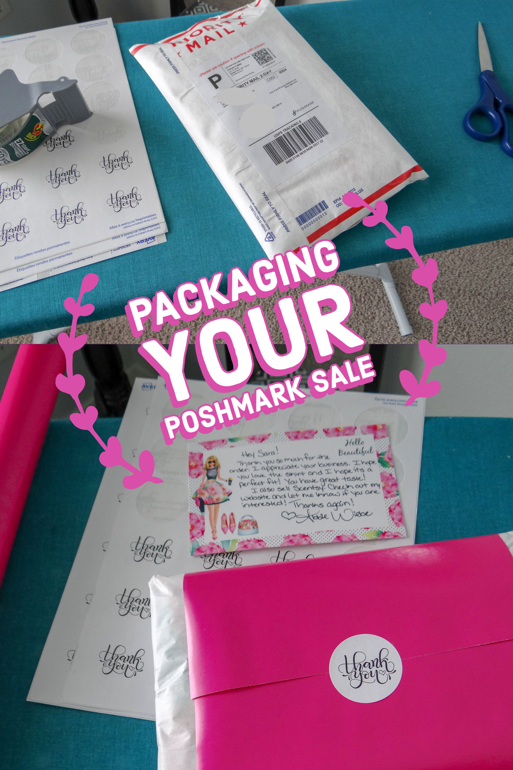 Packaging your Poshmark sale! - SharingMyInsight