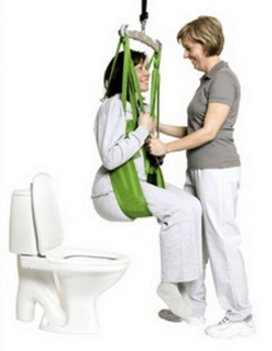 Image of a toileting sling