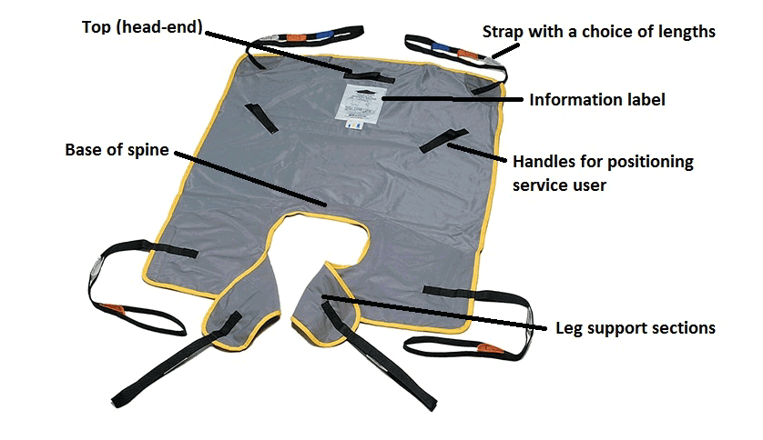 Image of a universal split-leg sling