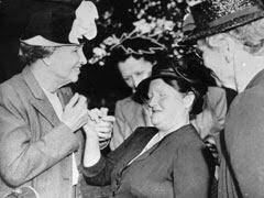 Betteridge meeting Helen Keller