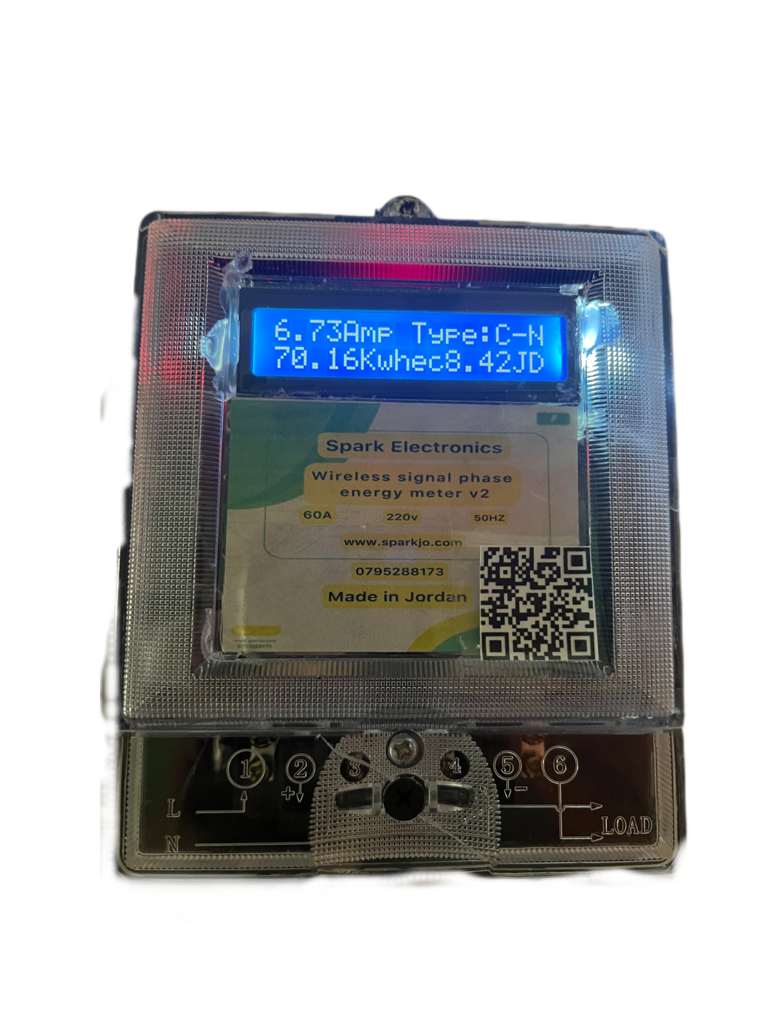Energy meter 220 v with wifi (60A)