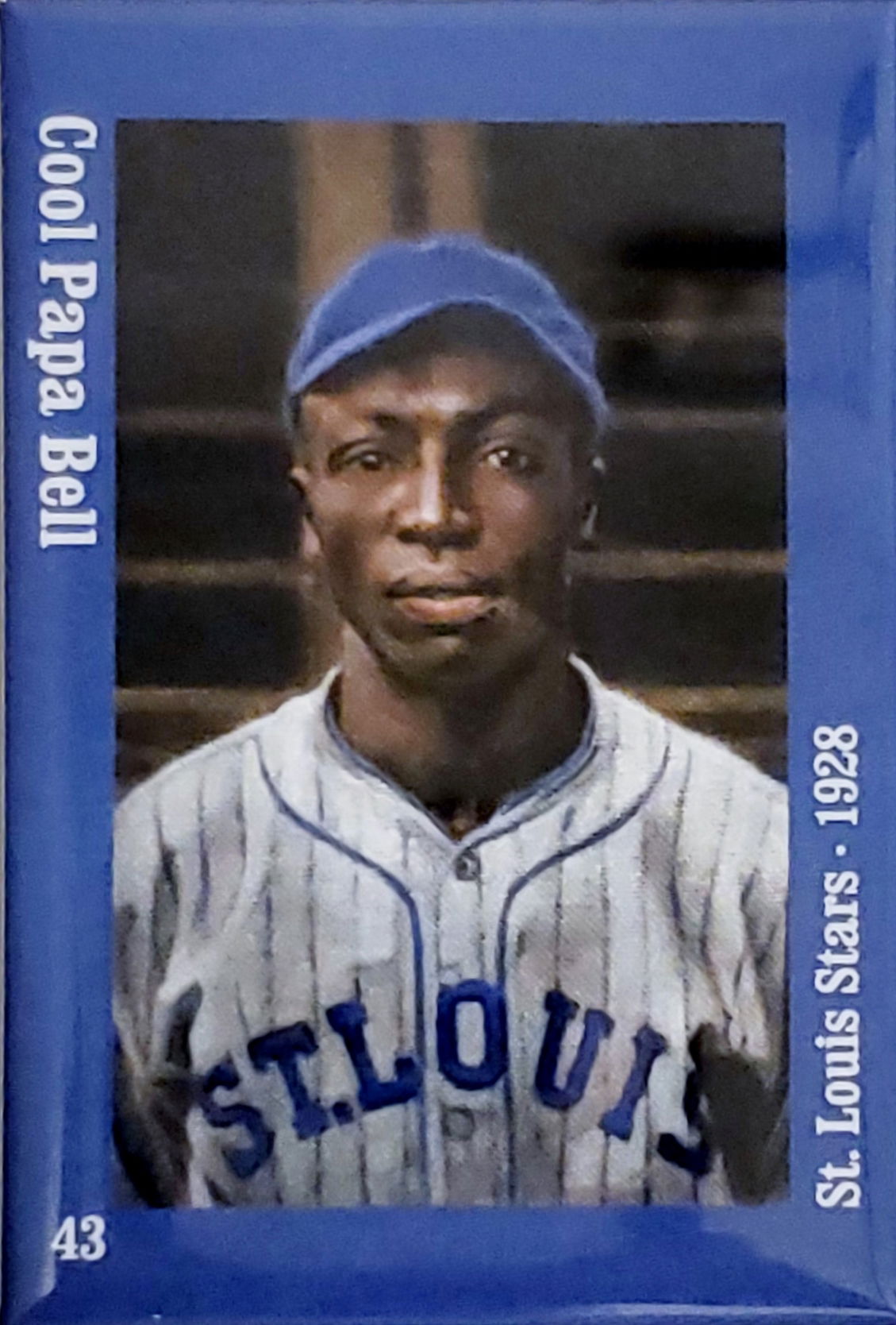 Cool Papa Bell Historic Limited Editions St. Louis Stars 1989 Negro League  Postcard # 7