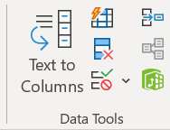 Data > Data Tools