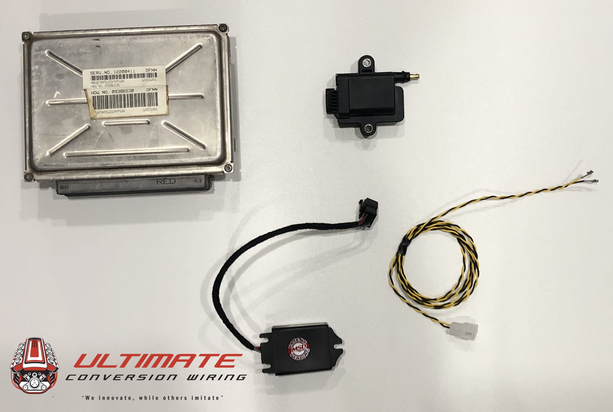 5.3L LS Swap PCM – Delphi 12200411 Computer For Manual Trans, DBW (TH350/TH400 Compatible) – Used