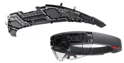 The motherboard for Microsoft HoloLens
