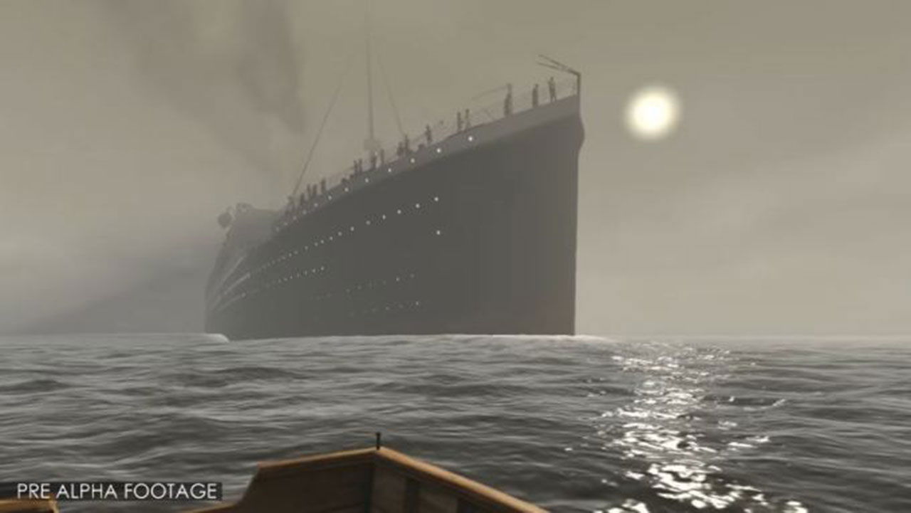 Titanic virtual reality both for fun and for education