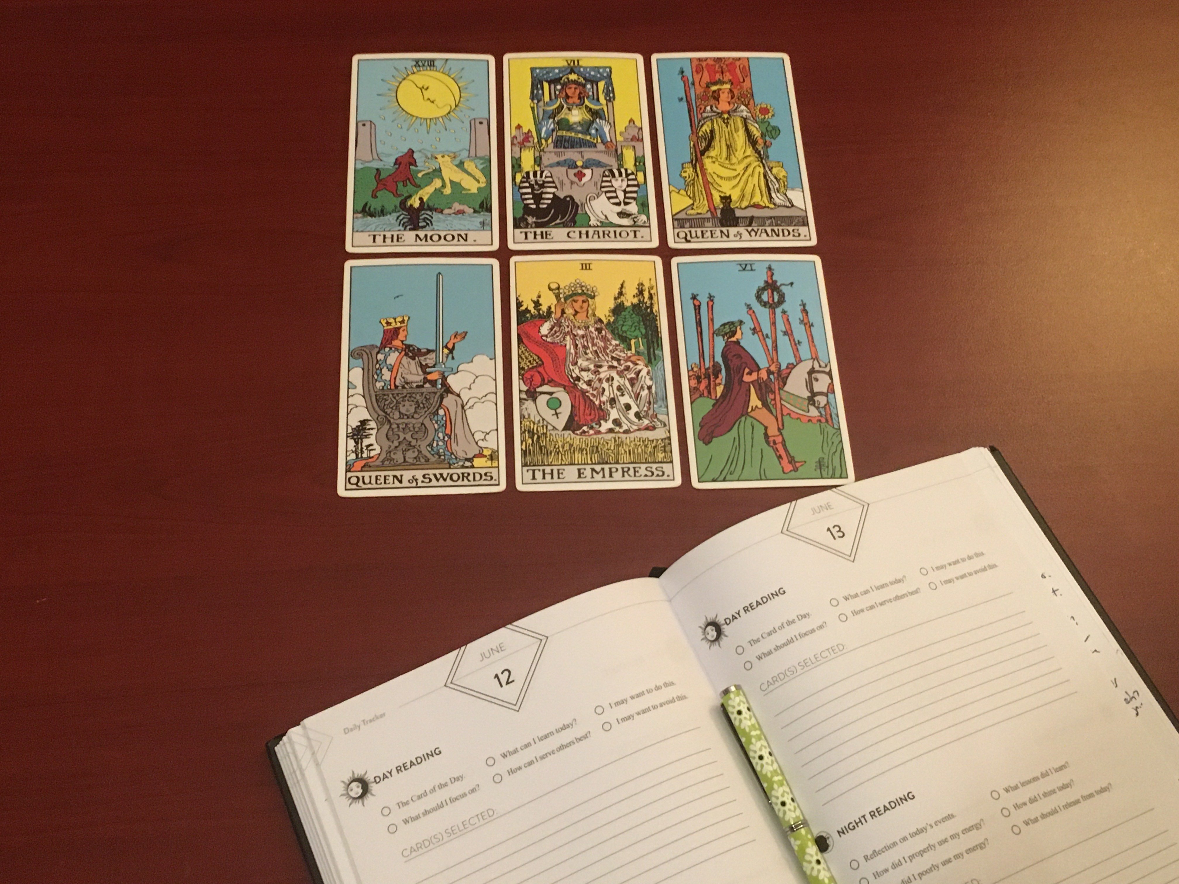 Tarot Journaling and Daily Card Pulls + Writual Planner Review (Podcast Ep.  31 Blog) - Healing Thru Tarot