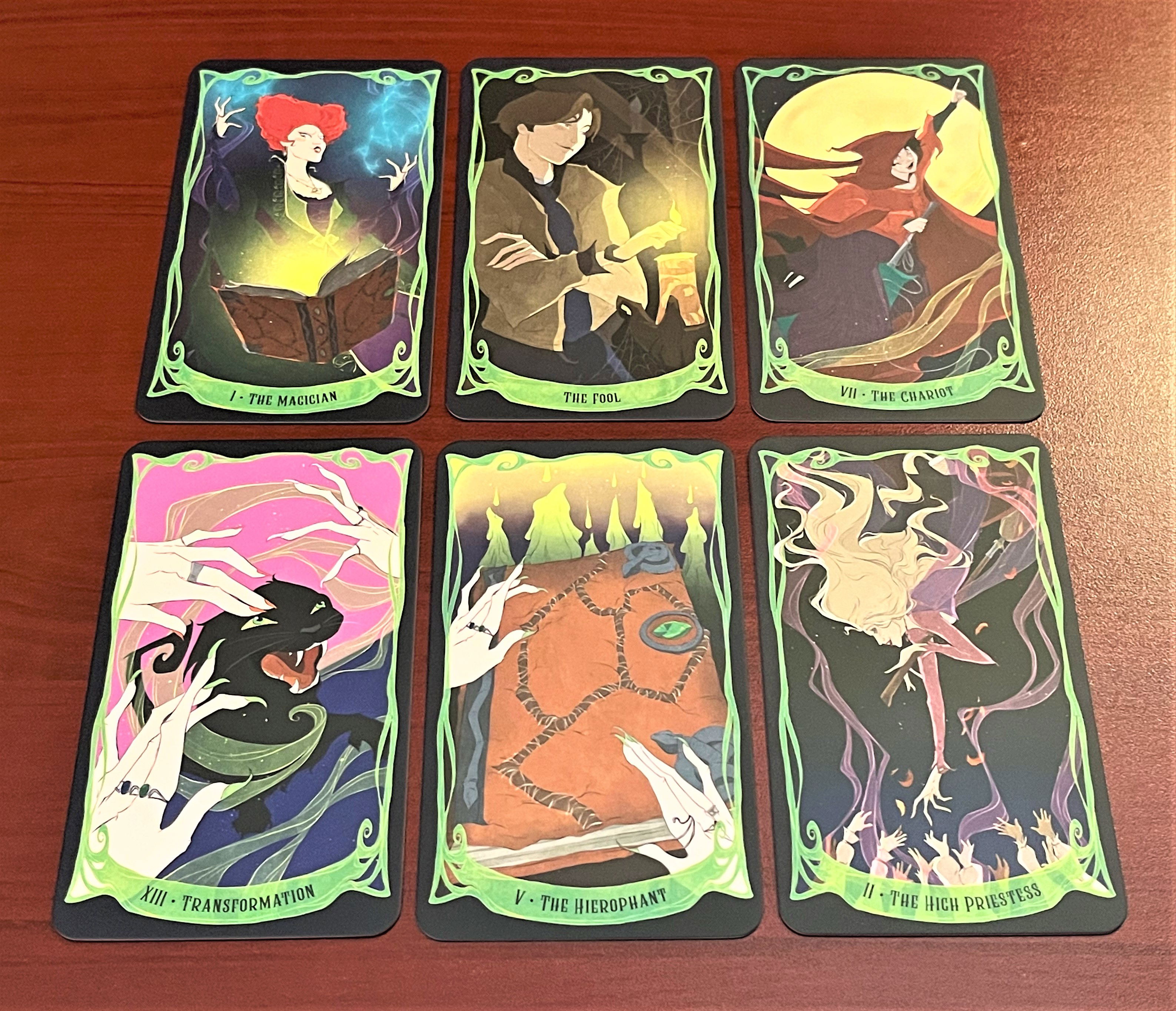 Deck Reviews for The Hocus Pocus Tarot and The Horror Tarot - Healing