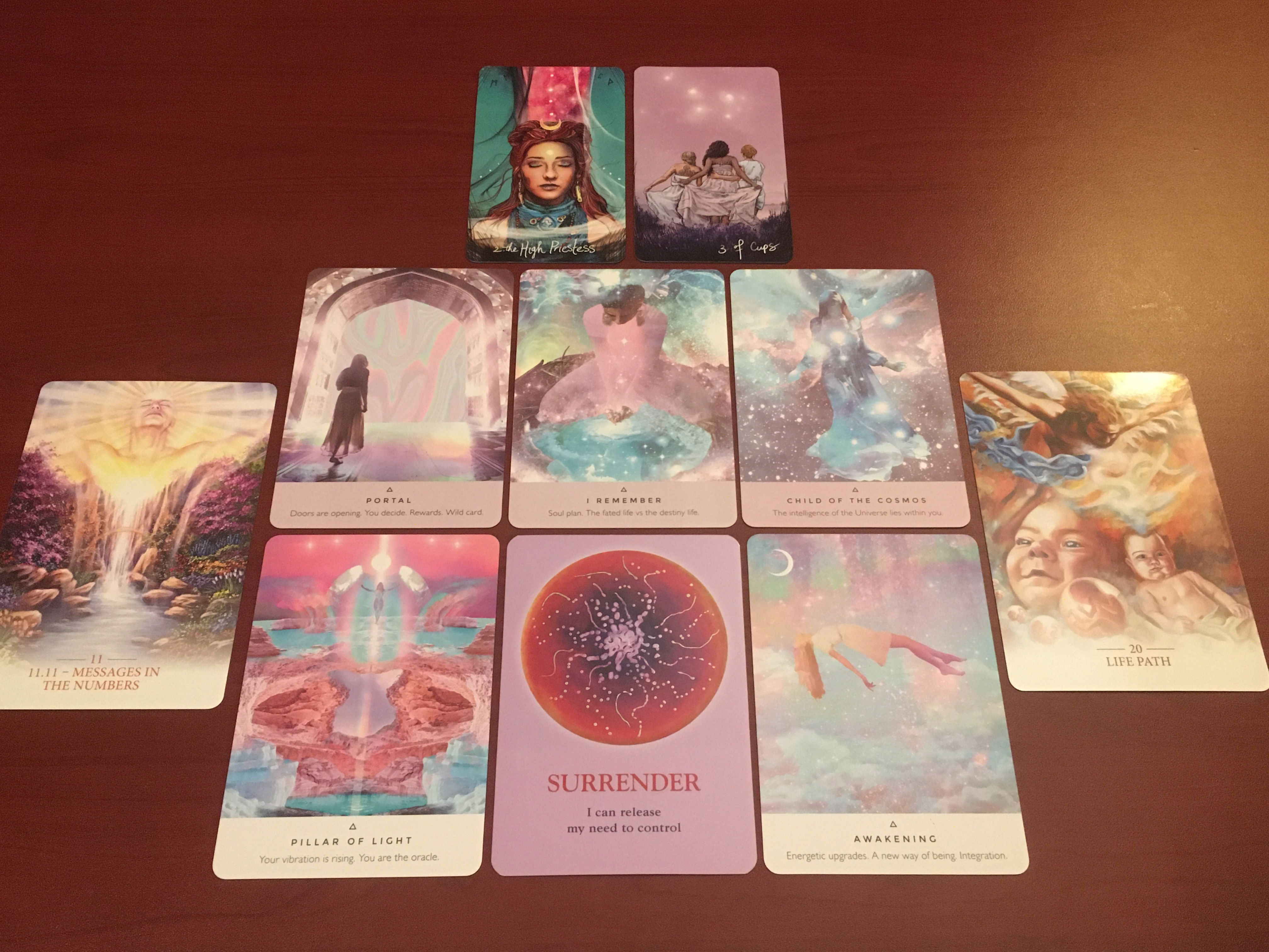 The Mini Pocket Version of the Light Seers Tarot - Deck Review of My Soul  Deck - Healing Thru Tarot