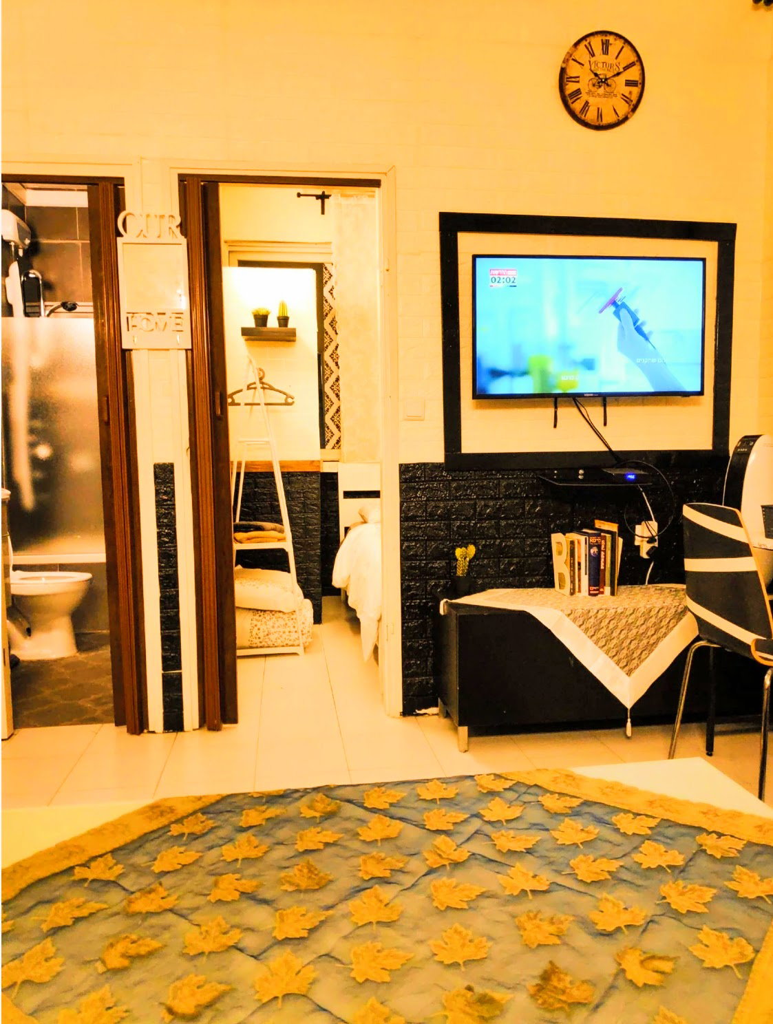 شقة رقم 9 غرفة نوم وغرفة معيشة في الطابق الثاني