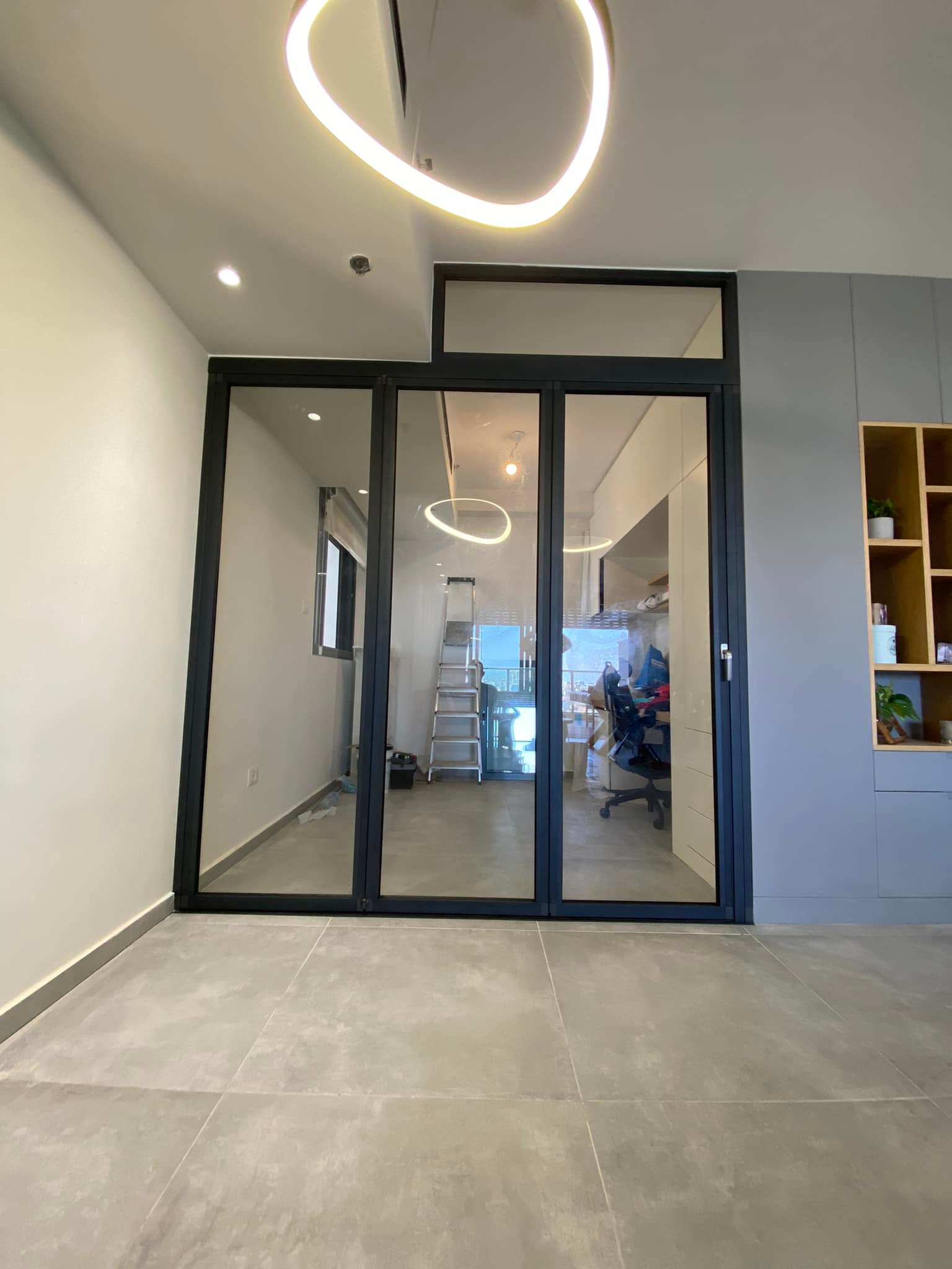 Двери складные складные гармошка модель СЛ-35