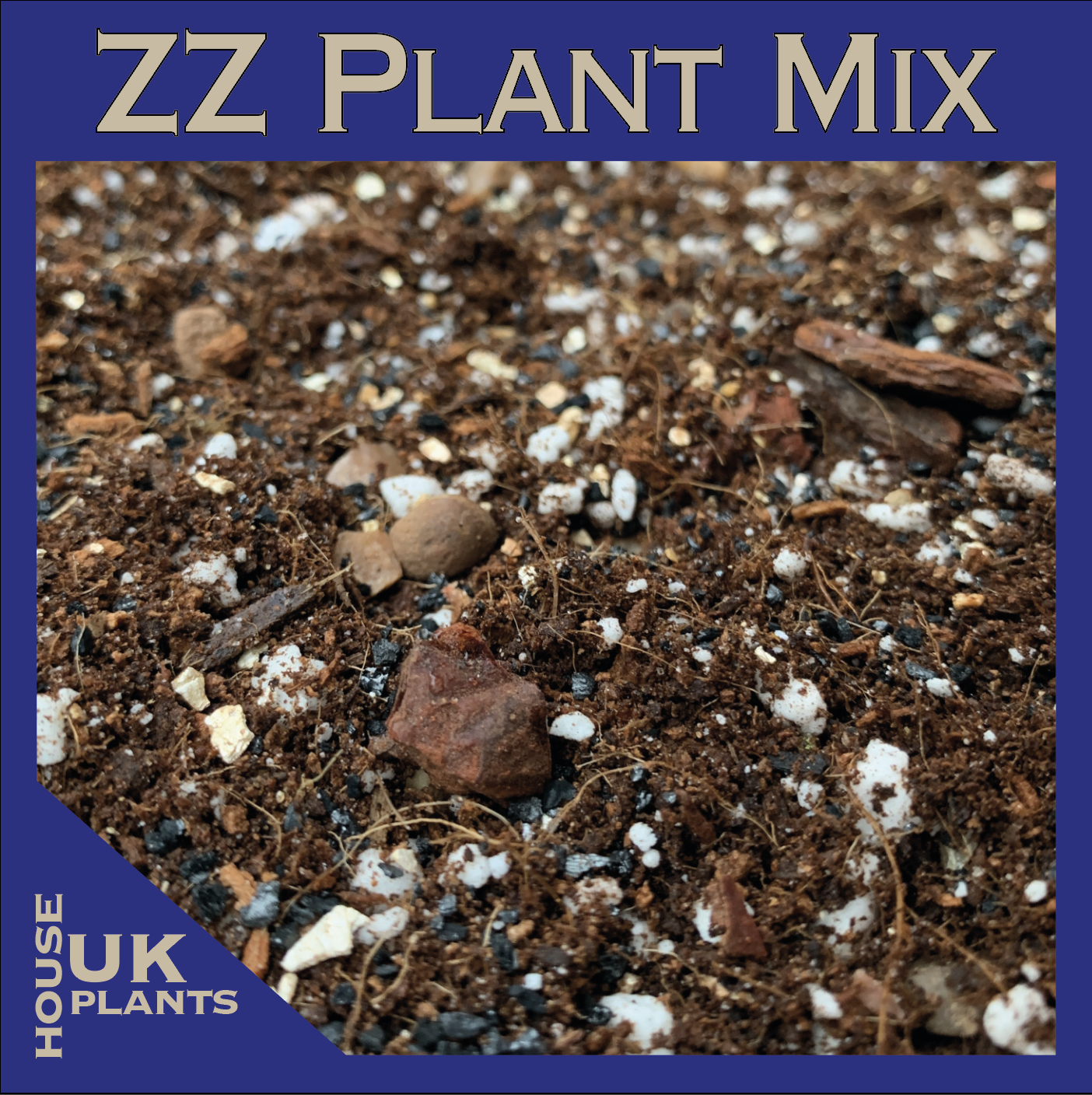 ZZ Plant Soil Mix (Pest-Free Repotting Compost for Zamioculcas Zamiifolia  Zanzibar Gem, Emerald Palm Raven)