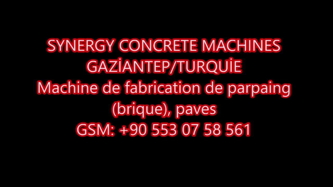 Fabrİcatİon des nouvelles machİneS A parpaİng pour le Sénégal,  Maurİtanİe, Malİ, Côte d'İvoİre... thumbnail