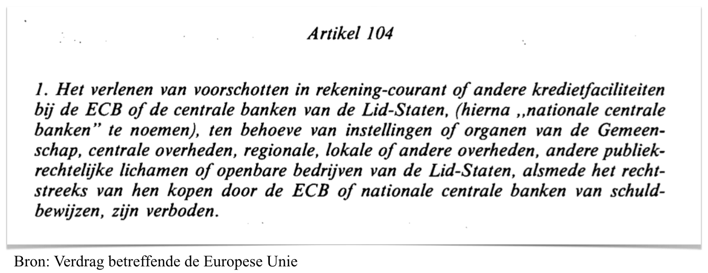 Artikel 104 B, Verdrag van Maastricht