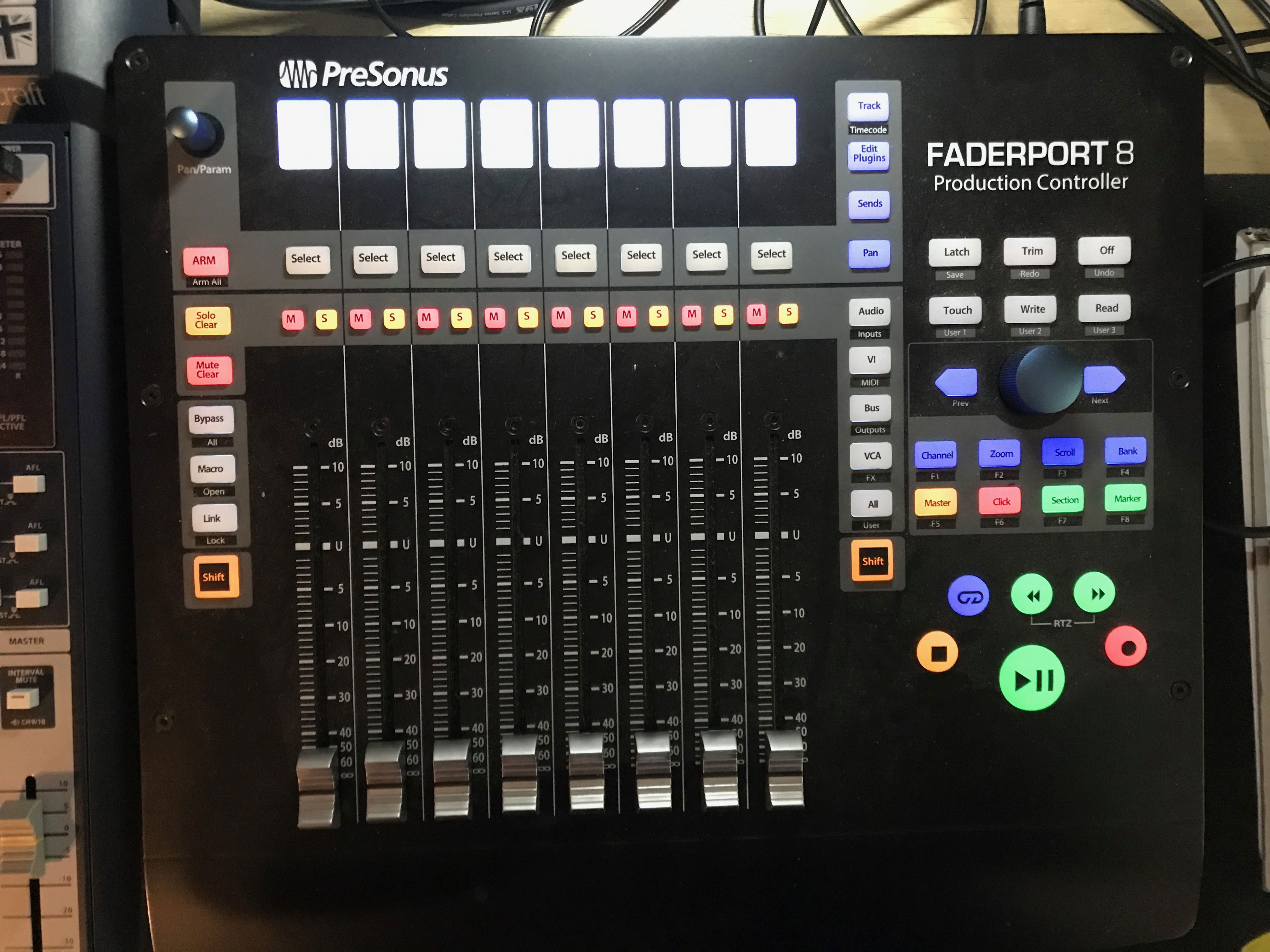 PreSonus FaderPort 8 8-channel Production Controller