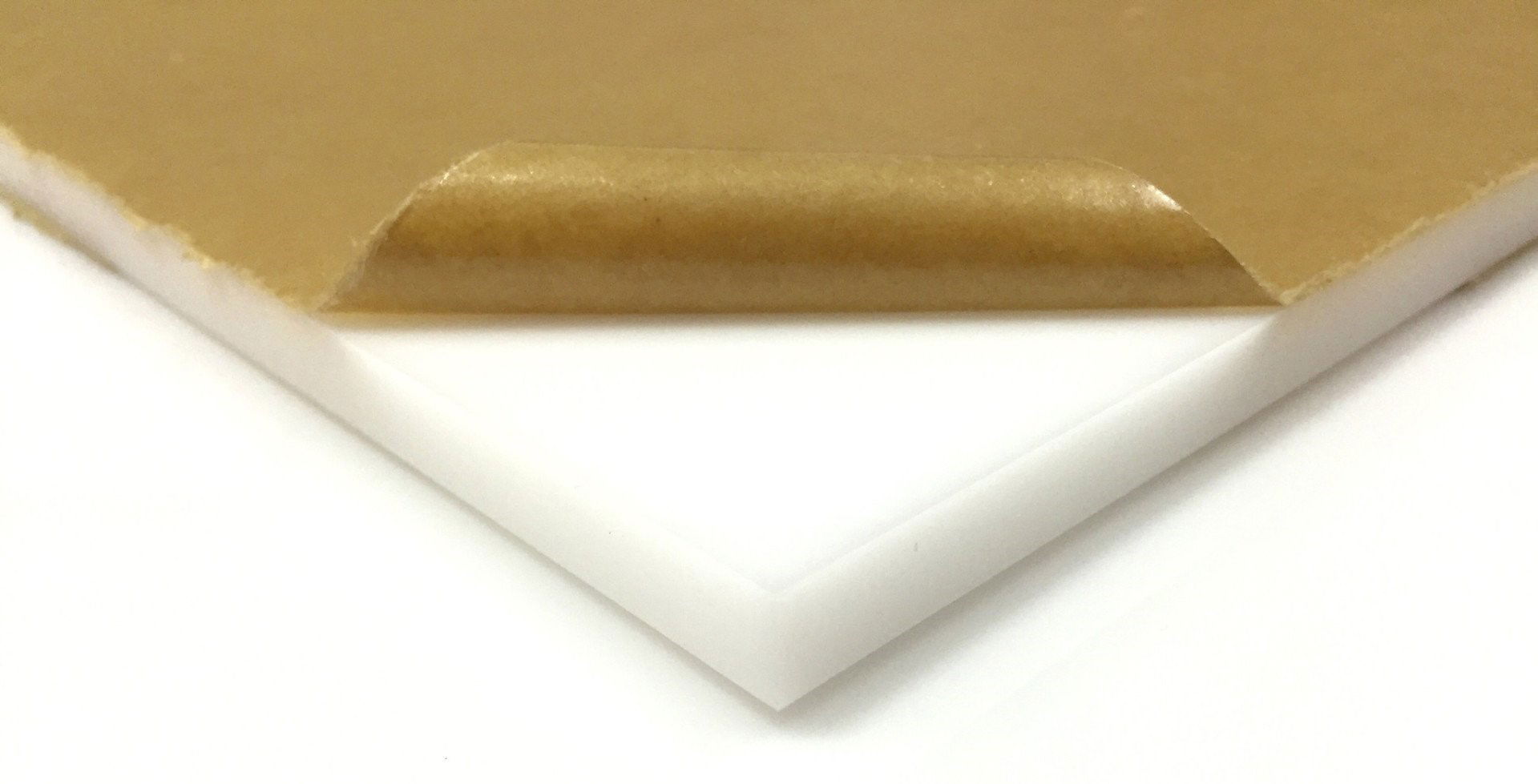 12" X 24" - 1/4" White Acrylic Plexiglass Sheet, Translucent 55% (2447) FREE CUT TO SIZE