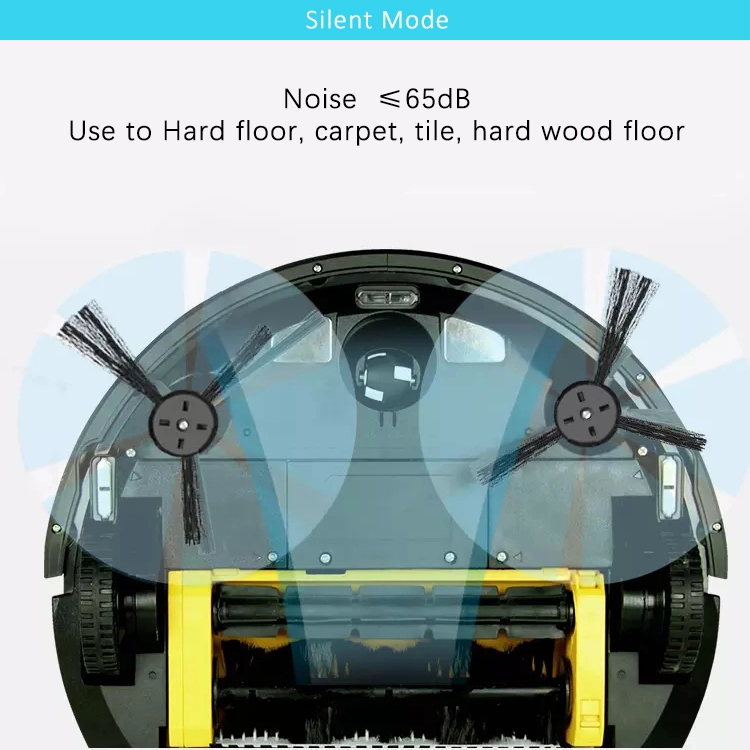 Smart Life APP WIFI Controlled Robot Vacuum Cleaner Compatible With Amazon Echo Show