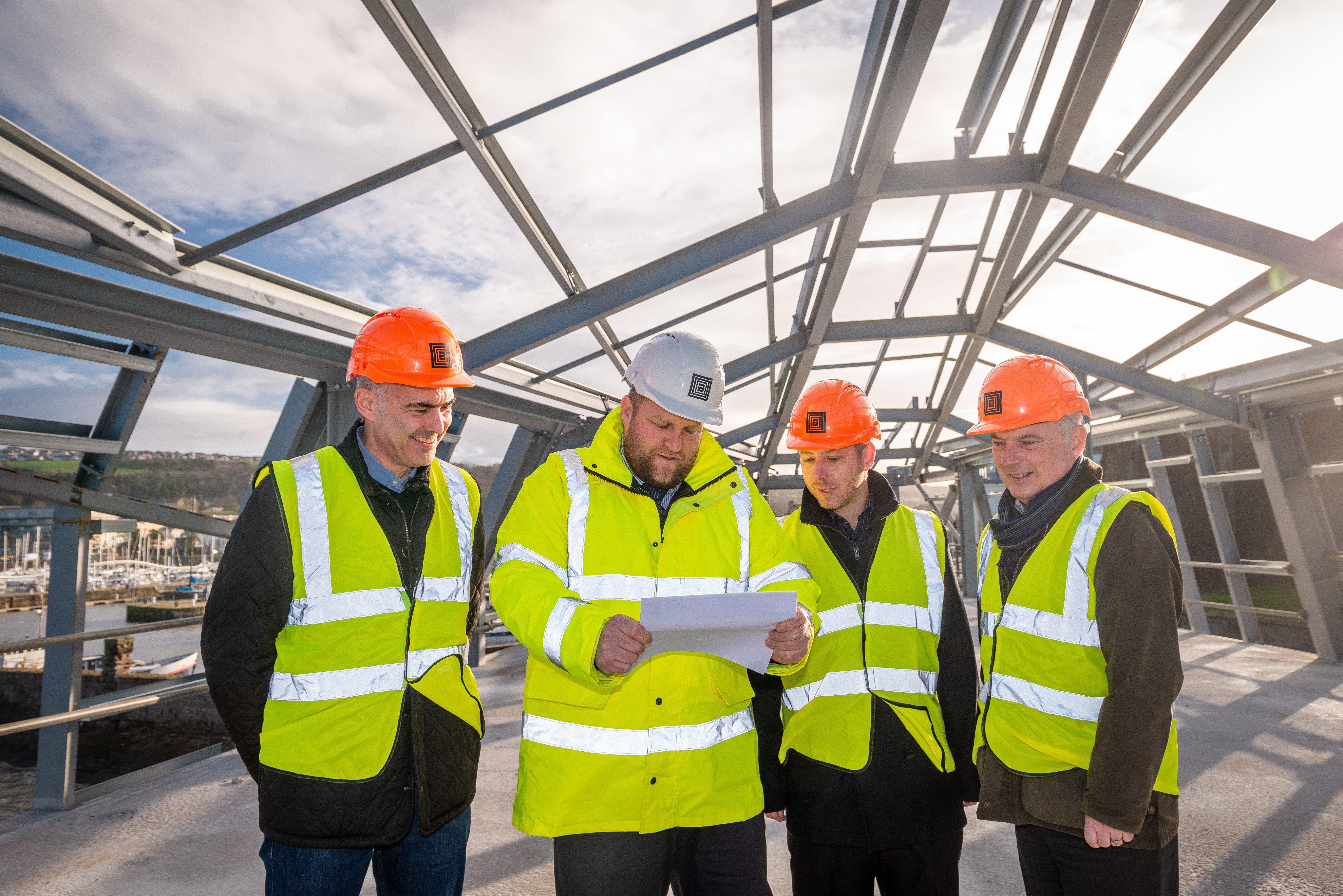The Edge, Cumbria's Coastal Activities Centre, reaches construction milestone