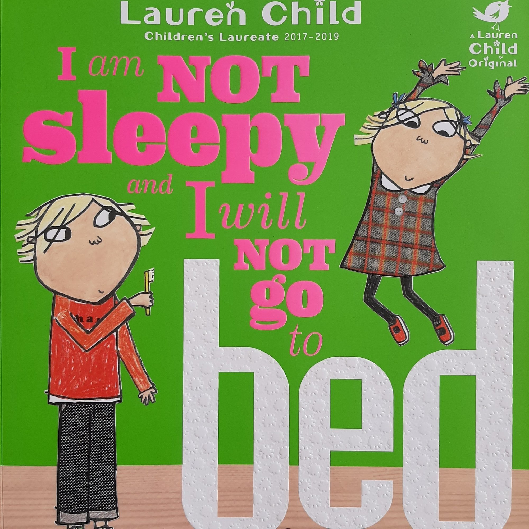I am not sleepy and I will not go to bed - image of book cover