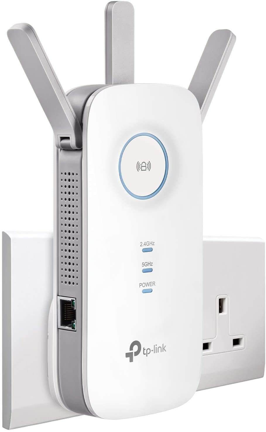 TP link white WiFi booster