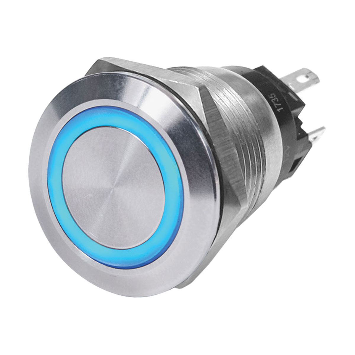 Mopar Underhood Switch - OEM Push Button Stainless Steel Replacement