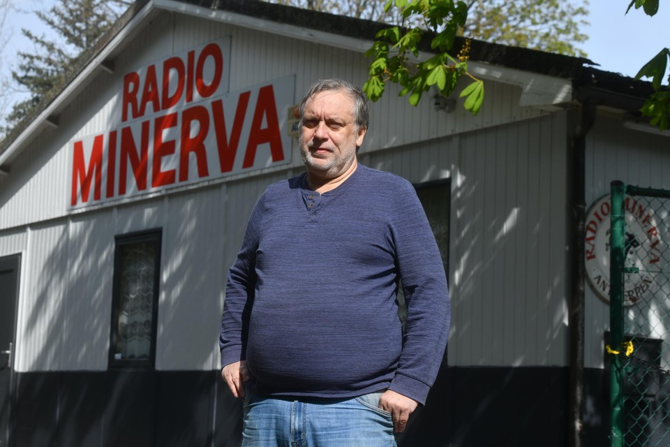 Frank Boekhoff, voorzitter van Radio Minerva, heeft gemengde gevoelens.