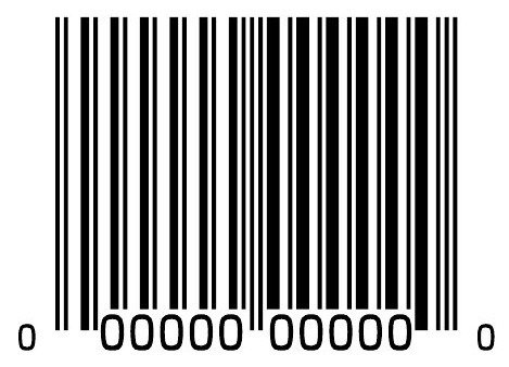 UPC Barcode (12 digits, UK)