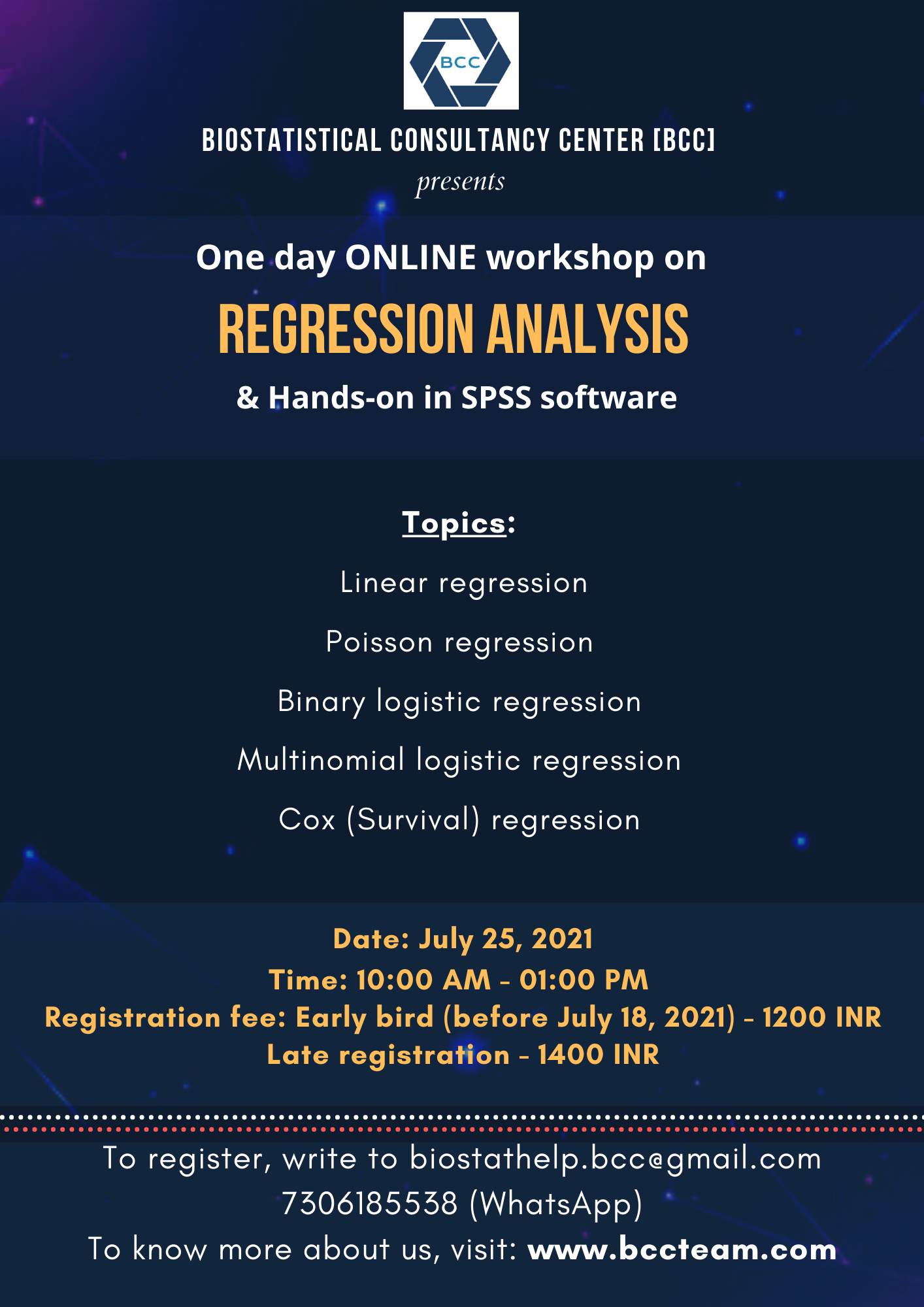 using linear regression in spss 25
