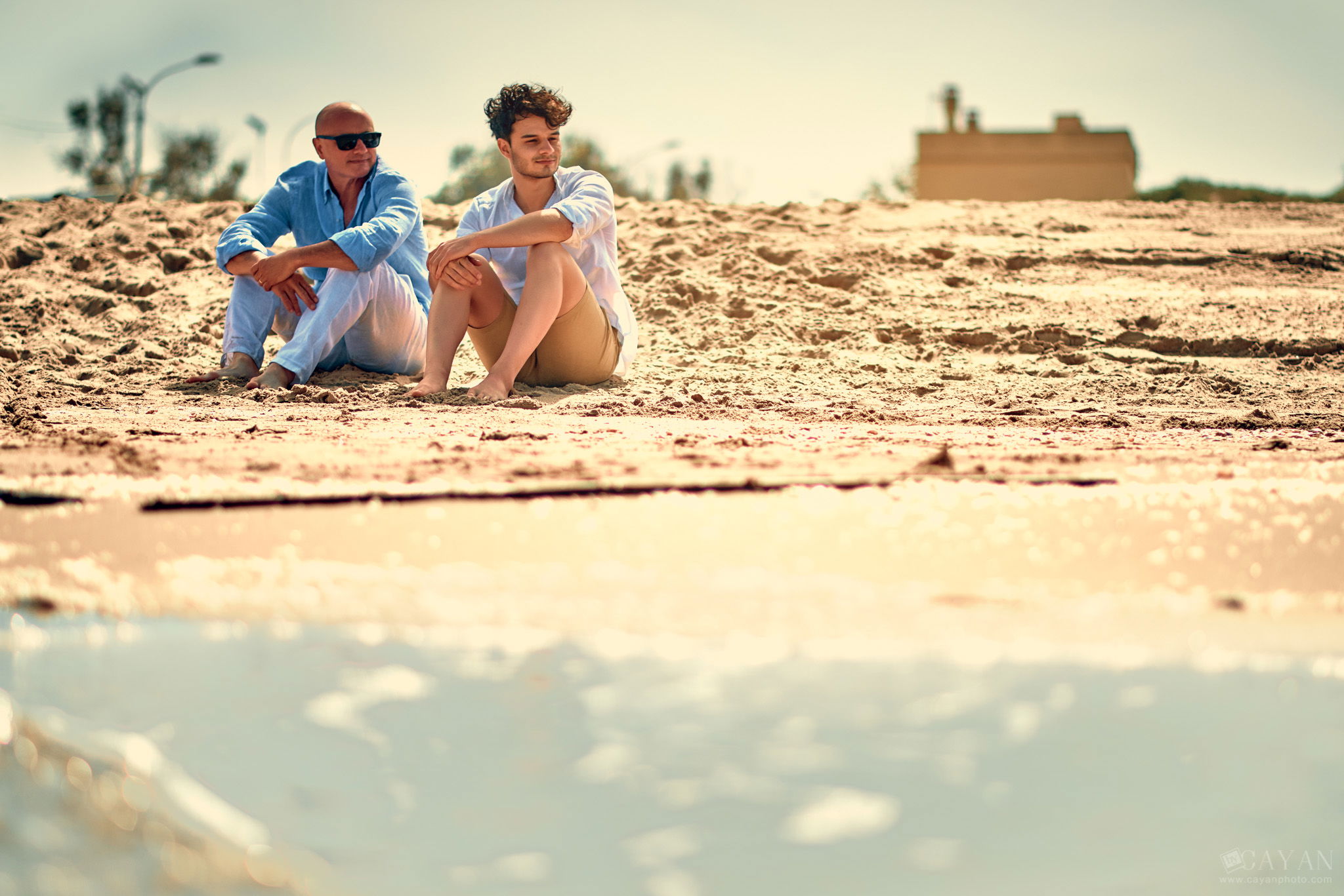 With Lusinete Barreto and Family