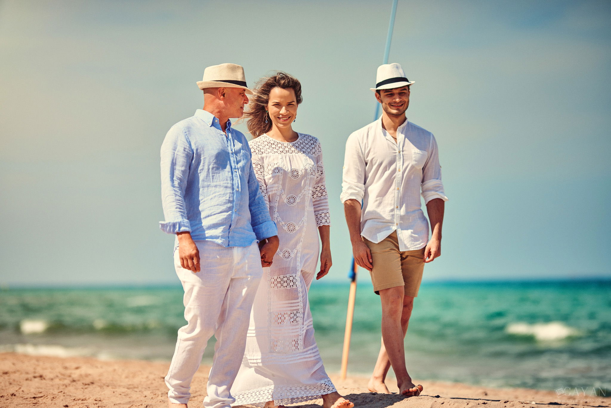 With Lusinete Barreto and Family