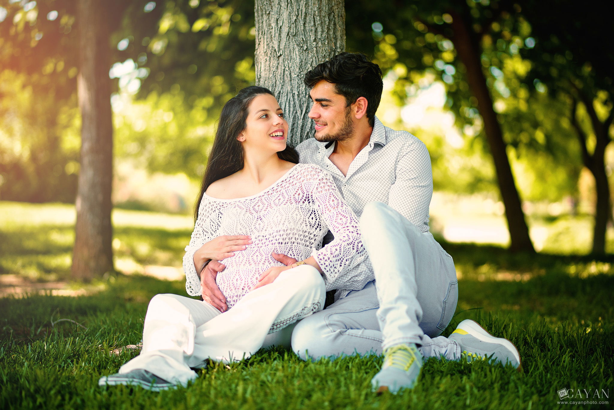 With Joyce and Caick