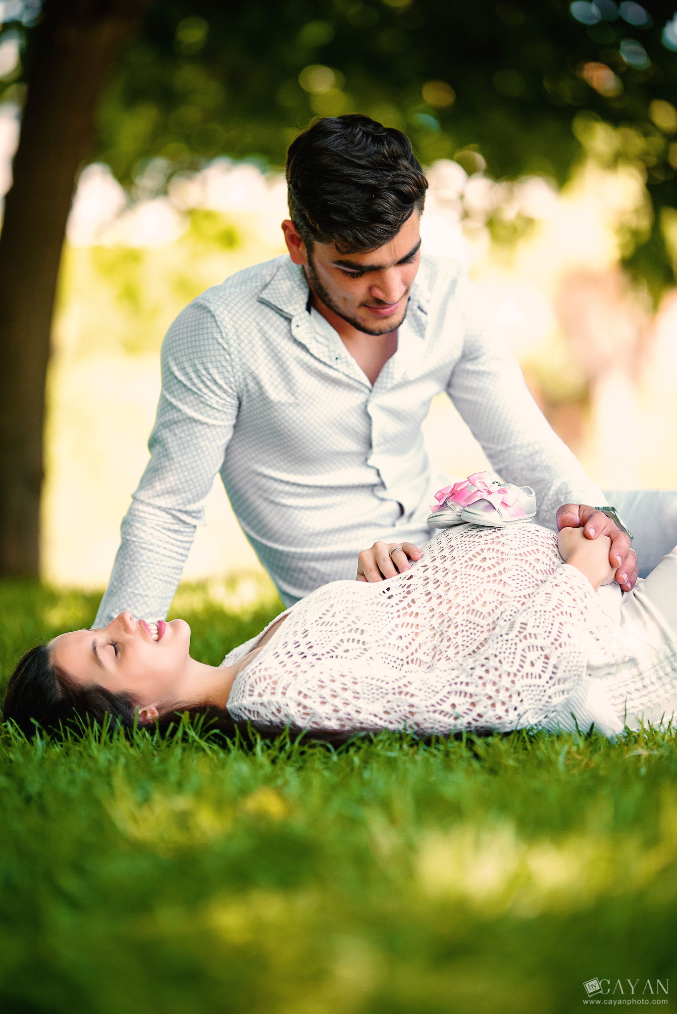 With Joyce and Caick