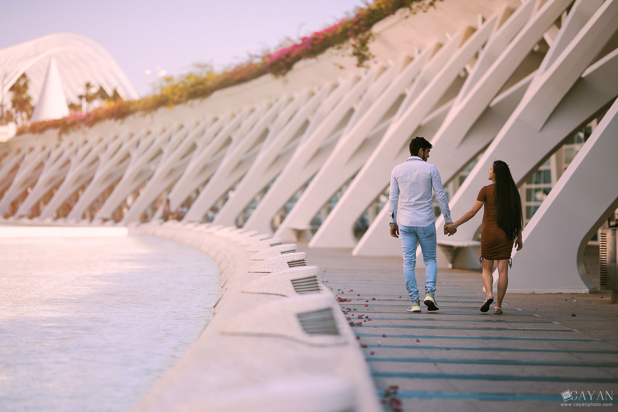 With Joyce and Caick