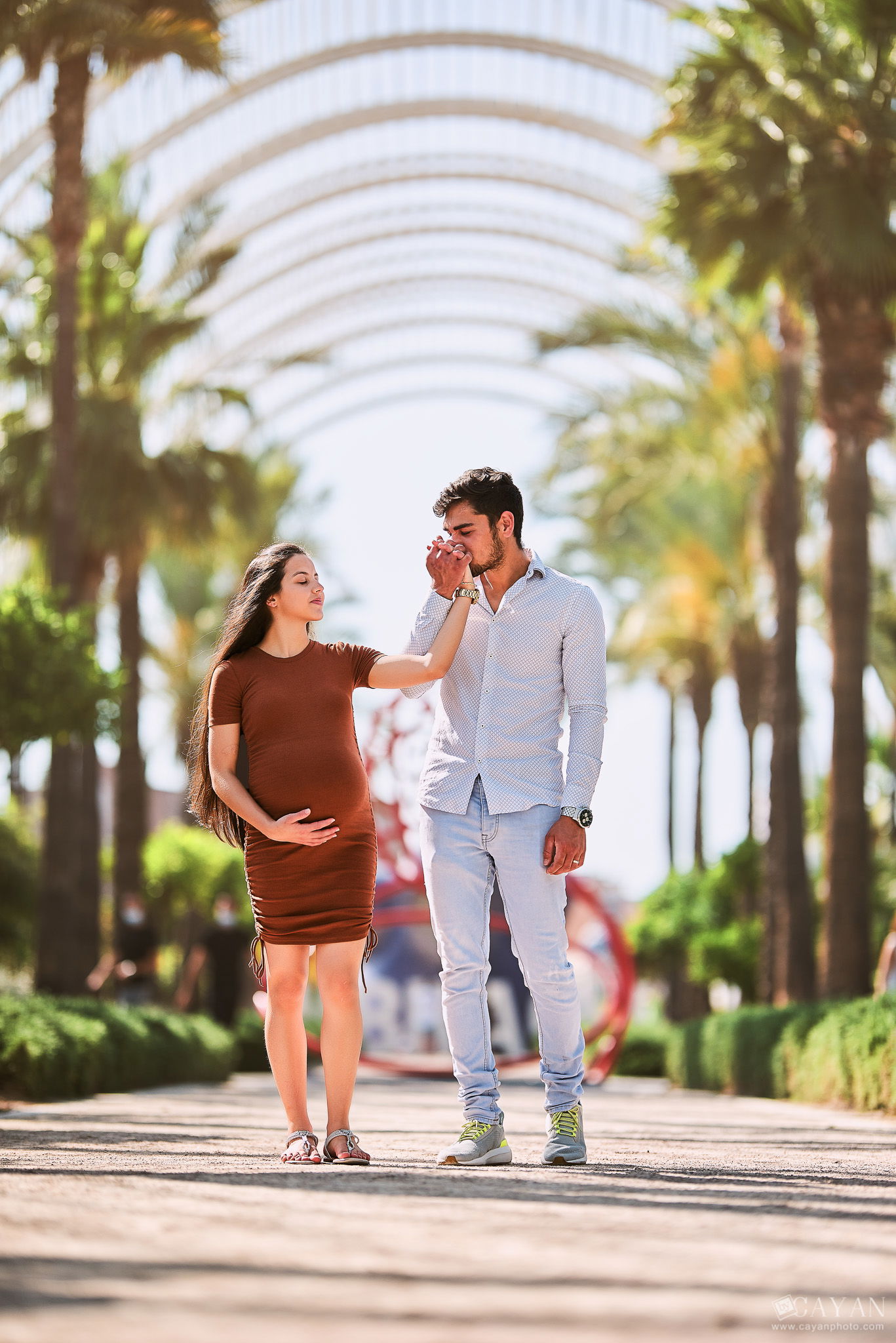 With Joyce and Caick