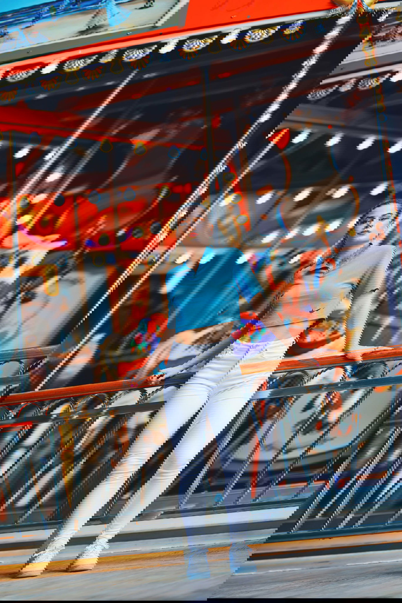 With the beautiful Sarah Jaeghers - Facebook: @sarah.jaeghers