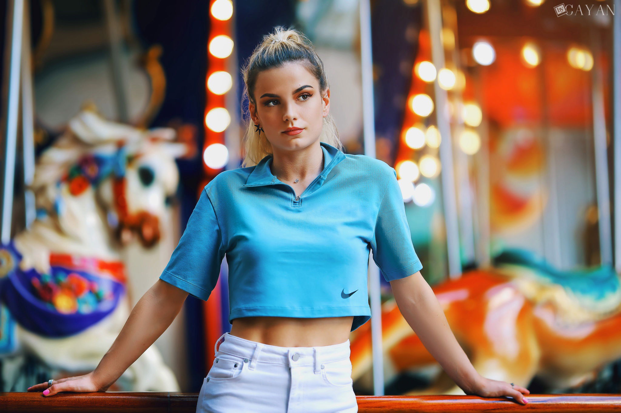 With the beautiful Sarah Jaeghers - Facebook: @sarah.jaeghers