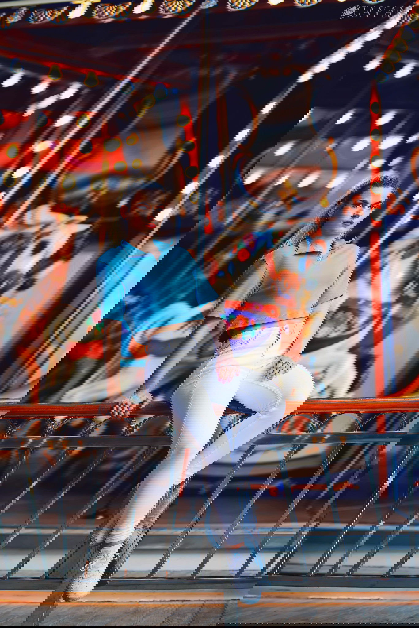 With the beautiful Sarah Jaeghers - Facebook: @sarah.jaeghers